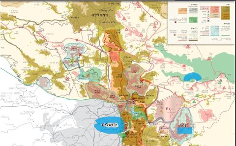 מפת האזור מבוססת מפה 