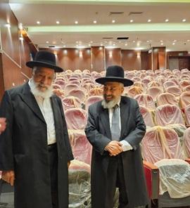 אולם מוכן לשימוש בכולל החדש, מתוך פייסבוק של רב ערוסי, https://www.facebook.com/photo/?fbid=1046479507468118&set=pcb.1046479567468112